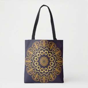 Vintage Einladungskarte mit Mandala-Muster. Deko