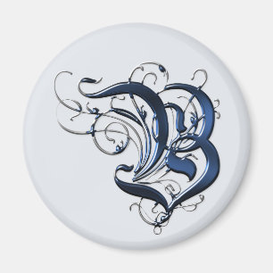 Vintage Einleitung B Magnet