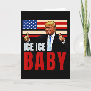 Vintage Eis Von Funny Trump _4 Karte