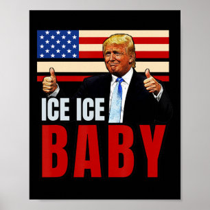 Vintage Eis Von Funny Trump _4 Poster