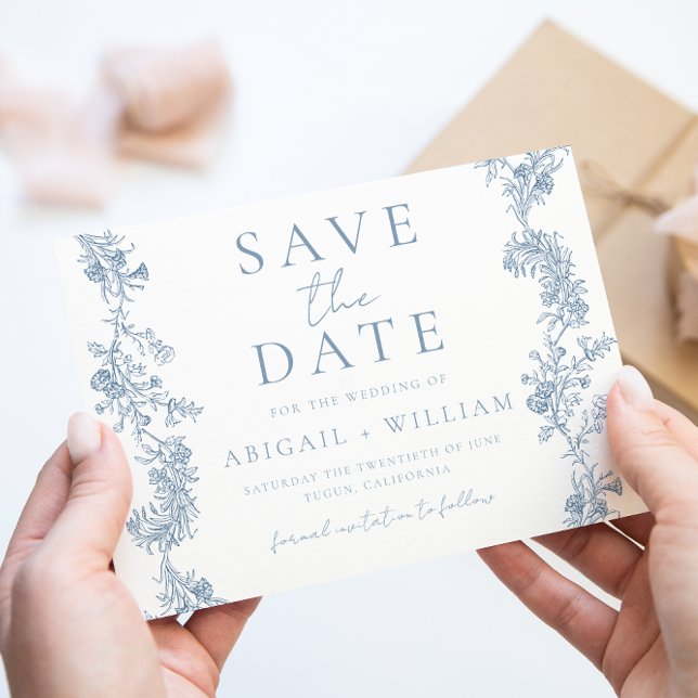 Vintage Elegance: Classic Luxury Wedding Save The Date (Von Creator hochgeladen)