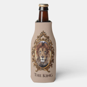 Vintage Elegant Brown Lion King Retro Vater Flaschenkühler