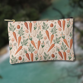Vintage Elegant Carrots with Blossoms and Tiny Egg Zubehörtasche