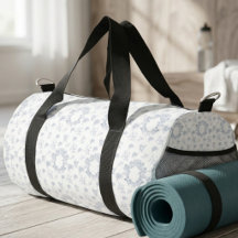 Vintage elegante blaue Toile-Muster