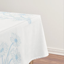 Vintage Elegante Pastellblaue Blumengestaltung Frü