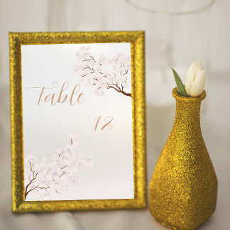 Vintage Elegante Perlen-Romantik-Hochzeit-Tischnum Tischnummer
