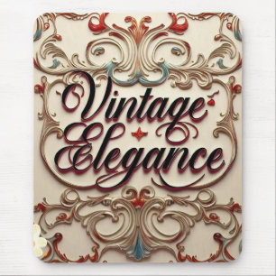 "Vintage Eleganz neu definiert" Mousepad