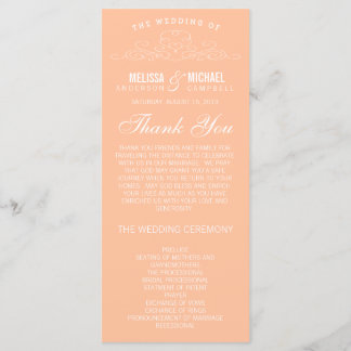 VINTAGE ELEGANZ | WEDDING-PROGRAMM PROGRAMM