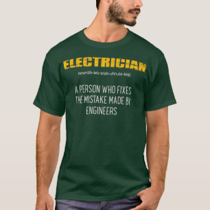 Vintage elektrische Definition - Funny T-Shirt