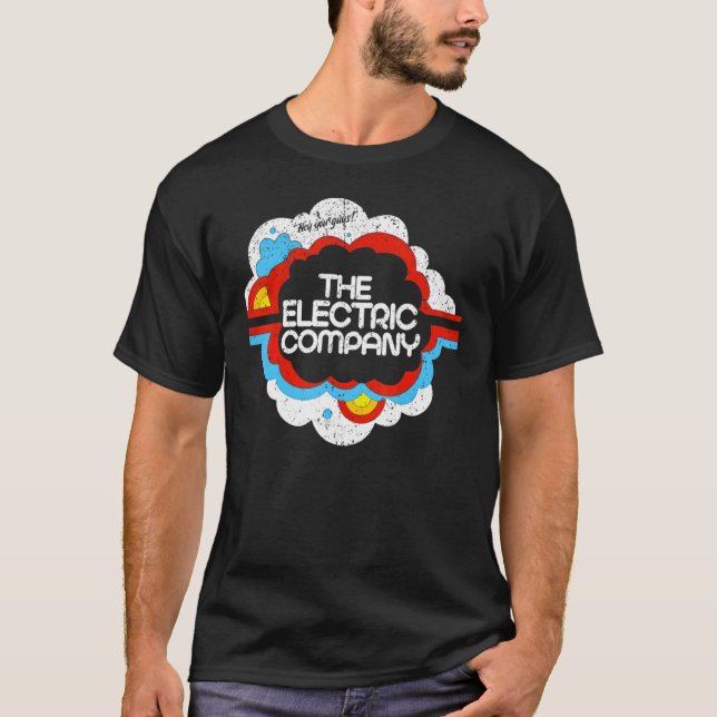 Vintage Elektrizitätsgesellschaft T-Shirt (Vorderseite)