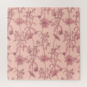Vintage Elemente, nahtloser Hintergrund. Puzzle
