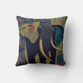 vintage elephant 2 kissen