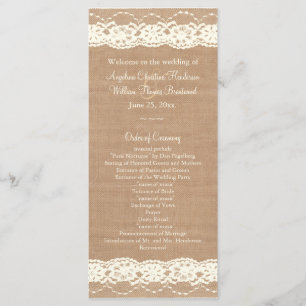 Vintage Elfenbein-Spitze u. Programm