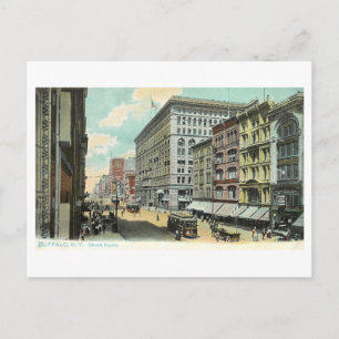 Vintage Ellicott Square, Buffalo, New York Postkarte