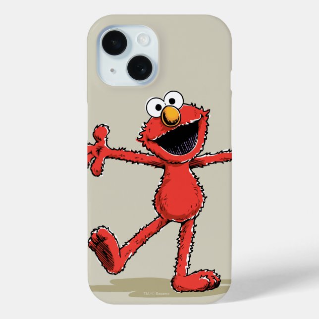 Vintage Elmo Case-Mate iPhone Hülle (Rückseite)