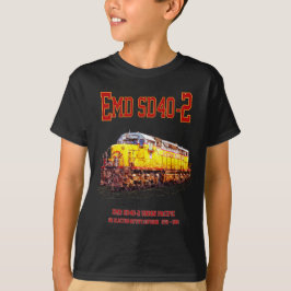 Vintage EMD SD40-2 Diesellokomotive T-Shirt