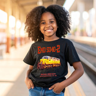 Vintage EMD SD40-2 Diesellokomotive T-Shirt