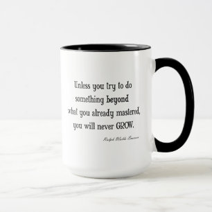 Vintage Emerson Inspirierende Wachstums-Meisterhaf Tasse
