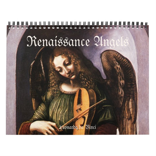 Vintage Engel der Renaissance, antike Kunst Kalender (Titelbild)