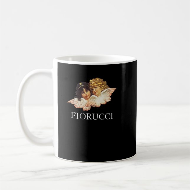 Vintage Engel Fiorucci Kaffeetasse (Links)