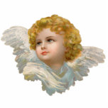 Vintage Engel-Fotoskulptur Freistehende Fotoskulptur<br><div class="desc">Schöne viktorianische Ccherub-Fotoskulptur mit geschliffenen Haaren.</div>