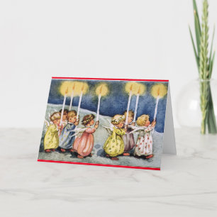 Vintage Engel Geburtstagskarte Karte