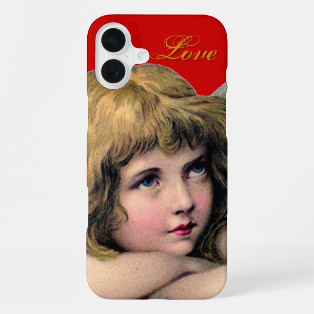 Vintage Engel iPhone Hülle (Rückseite)