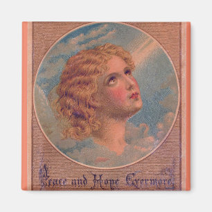 Vintage-Engel-Pastell-Magnet Magnet