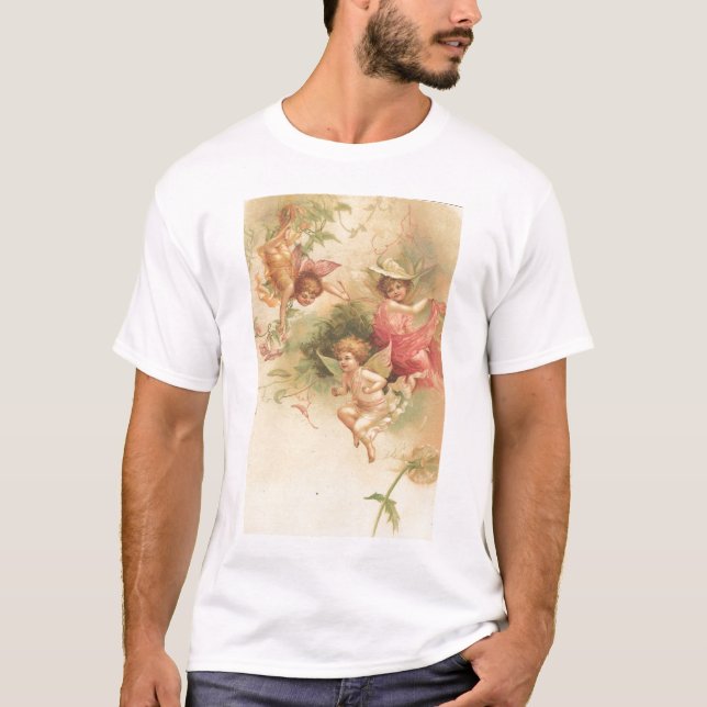 Vintage Engel T-Shirt (Vorderseite)