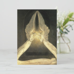 Vintage Engel über Jesus Christus