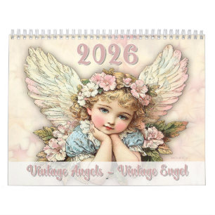Vintage Engel - Vintag Engel 2026 Kalender