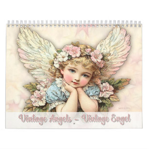 Vintage Engel - Vintager Engel Kalender