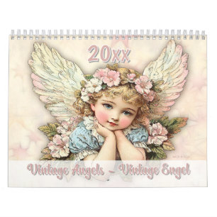 Vintage Engel - Vintager Engel Kalender