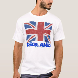 Vintage England-Flagge T-Shirt
