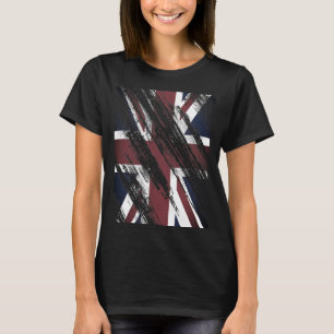 Vintage England-Flaggen T-Shirt