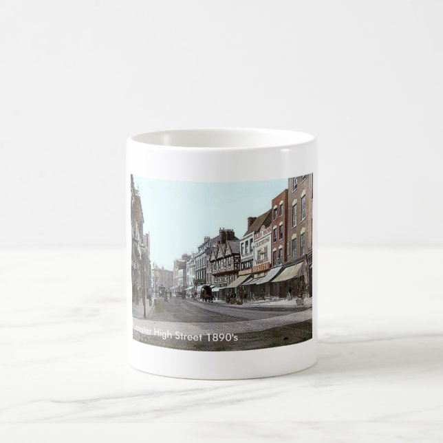 Vintage England Gloucester 1890's Kaffeetasse (Mittel)