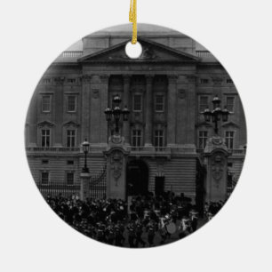 Vintage England London Alte Garde Buckingham Palac Keramikornament
