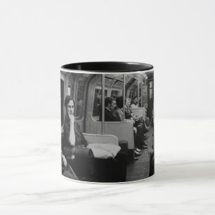 Vintage England London Eisenbahn im Inneren des Co Tasse