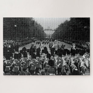 Vintage Engländer-Garden, die entlang der Mall zur Puzzle