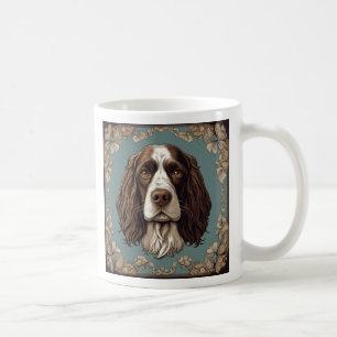 Vintage English Springer Spaniel Kaffeetasse