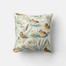 Vintage-Enten-Kinderzimmer | Personalisierte Schla Kissen
