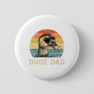 Vintage-Enten-Vater-Entenliebhaber Vatertag Button