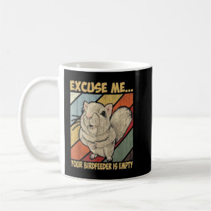 Vintage Entschuldigung, Ihr Vogelfutterhaus ist le Kaffeetasse