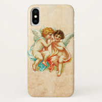Vintage Ephemera Angel Cherubs Illustration