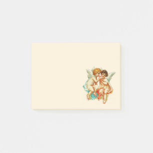 Vintage-Ephemera-Engel-Cherubim-Illustration Post-it Klebezettel