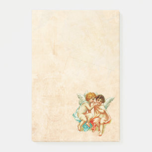 Vintage-Ephemera-Engel-Cherubim-Illustration Post-it Klebezettel