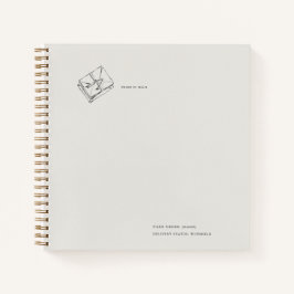 Vintage-Epistolary-Ästhetik Notizbuch