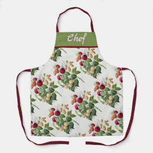 Vintage-Erdbeere Personalisierte Bunte Frucht Schürze