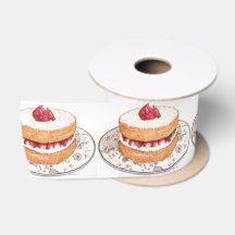 Vintage Erdbeerkuchen