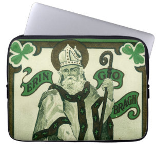 Vintage - Erin Go Bragh - St. Patricks Grüße Laptopschutzhülle